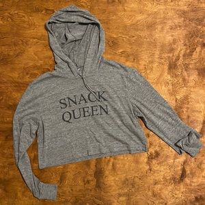 Encewear Crop Hoodie - S